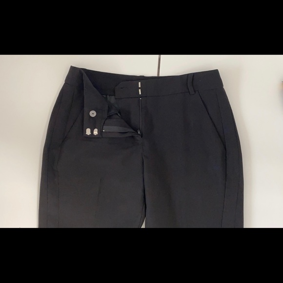 BEADED FLARE BOOTCUT BLACK DRESS PANTS - Picture 3 of 6